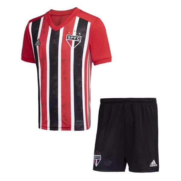 Maillot Football São Paulo Exterieur Enfant 2020-21 Rouge